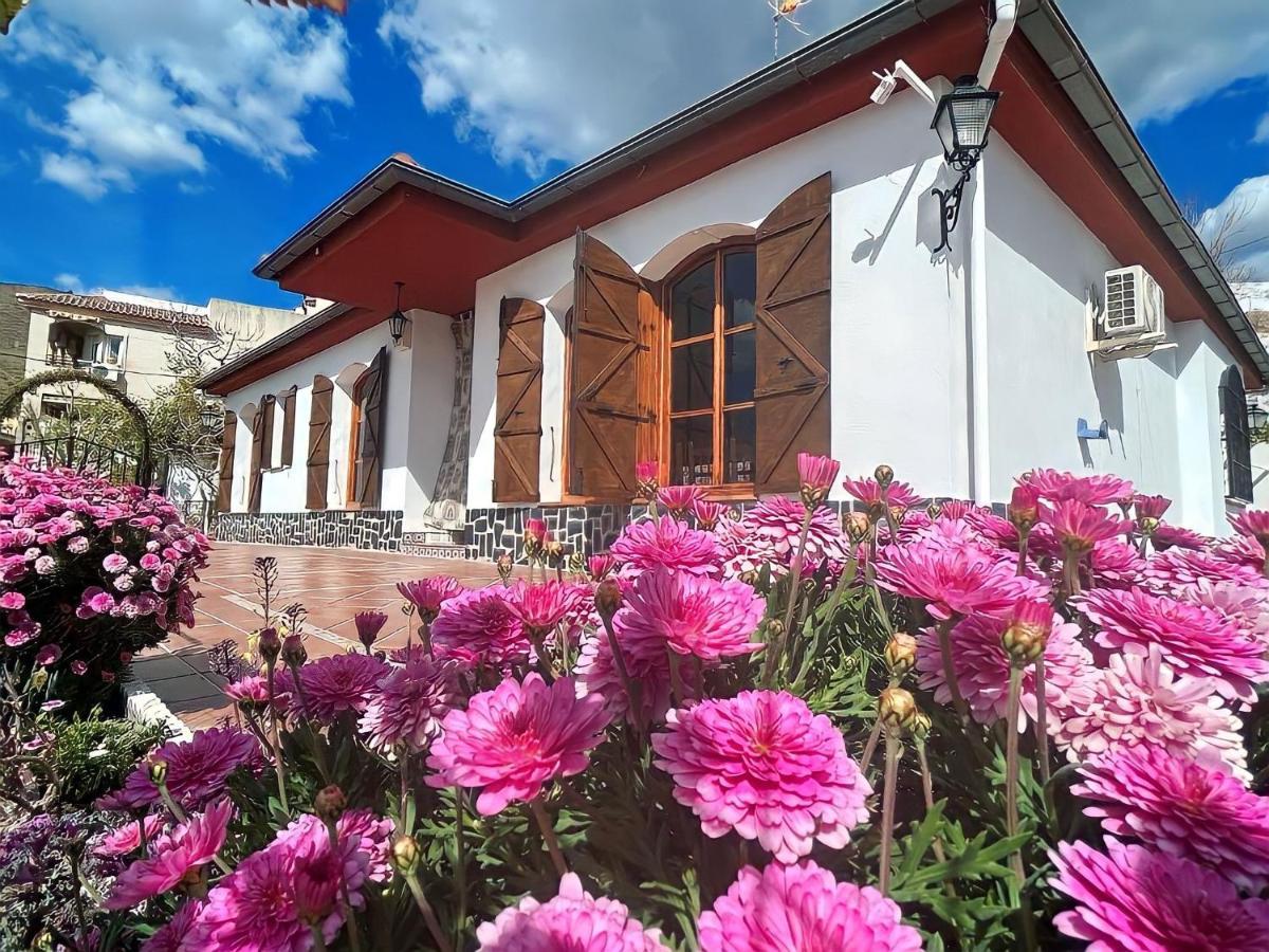 Casa rural VISTABLANCA - Construida en una sola planta con bonitas vistas - PISCINA privada y clima agradable junto a la capital Cenes De La Vega Exterior foto